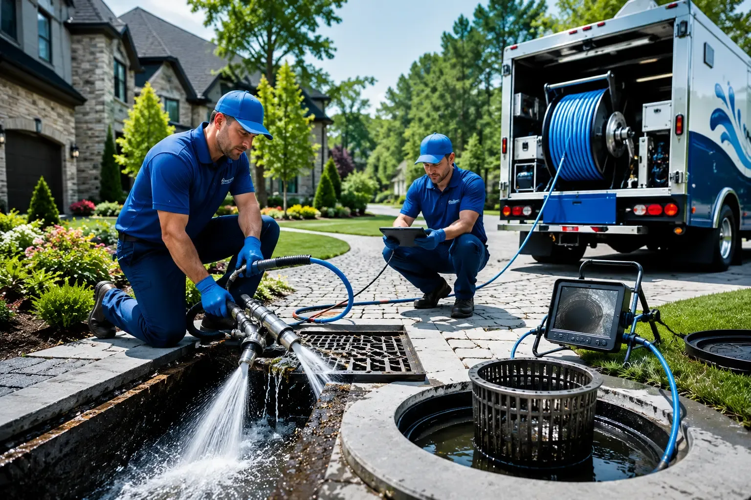 Local outdoor drain cleaning professionals in Fremont, NH