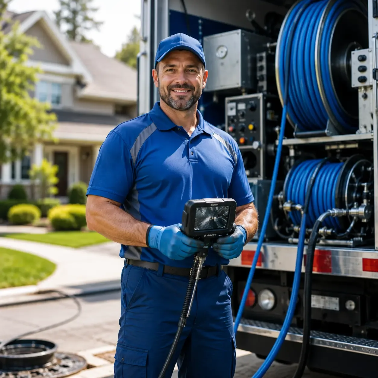 Local outdoor drain cleaning specialists in Fremont, NH
